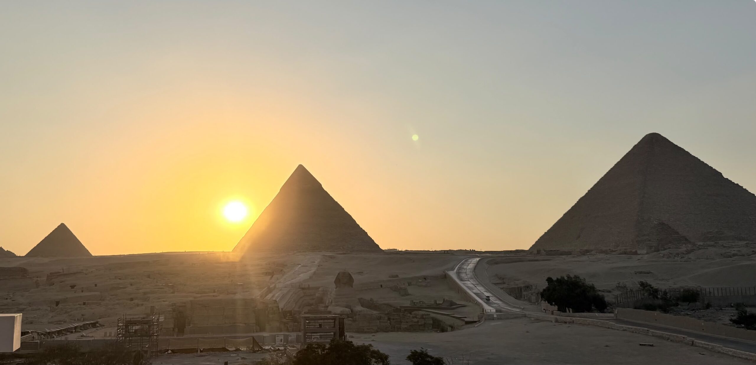 Pyramiden von Gizeh in Kairo, Ägypten