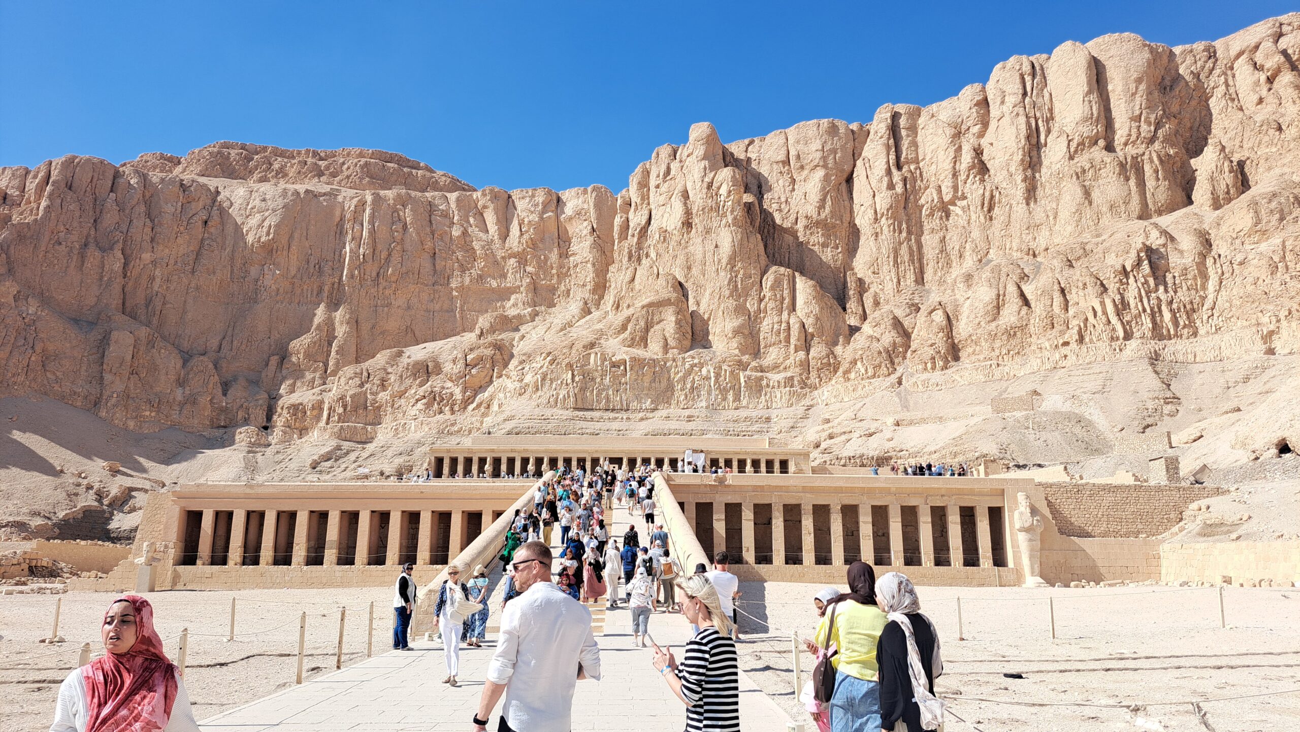 Tempel der Hatschepsut in Luxor, Ägypten